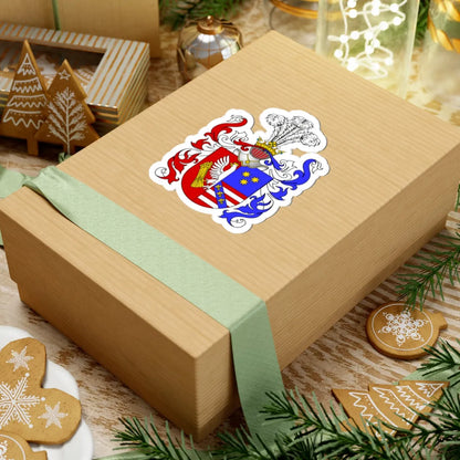 POL COA Arnault le Buy (Poland) (Coat of Arms) STICKER Vinyl Kiss-Cut Decal - The Sticker Space