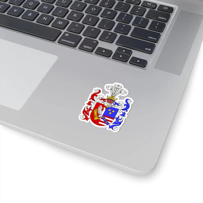 POL COA Arnault le Buy (Poland) (Coat of Arms) STICKER Vinyl Kiss-Cut Decal - The Sticker Space