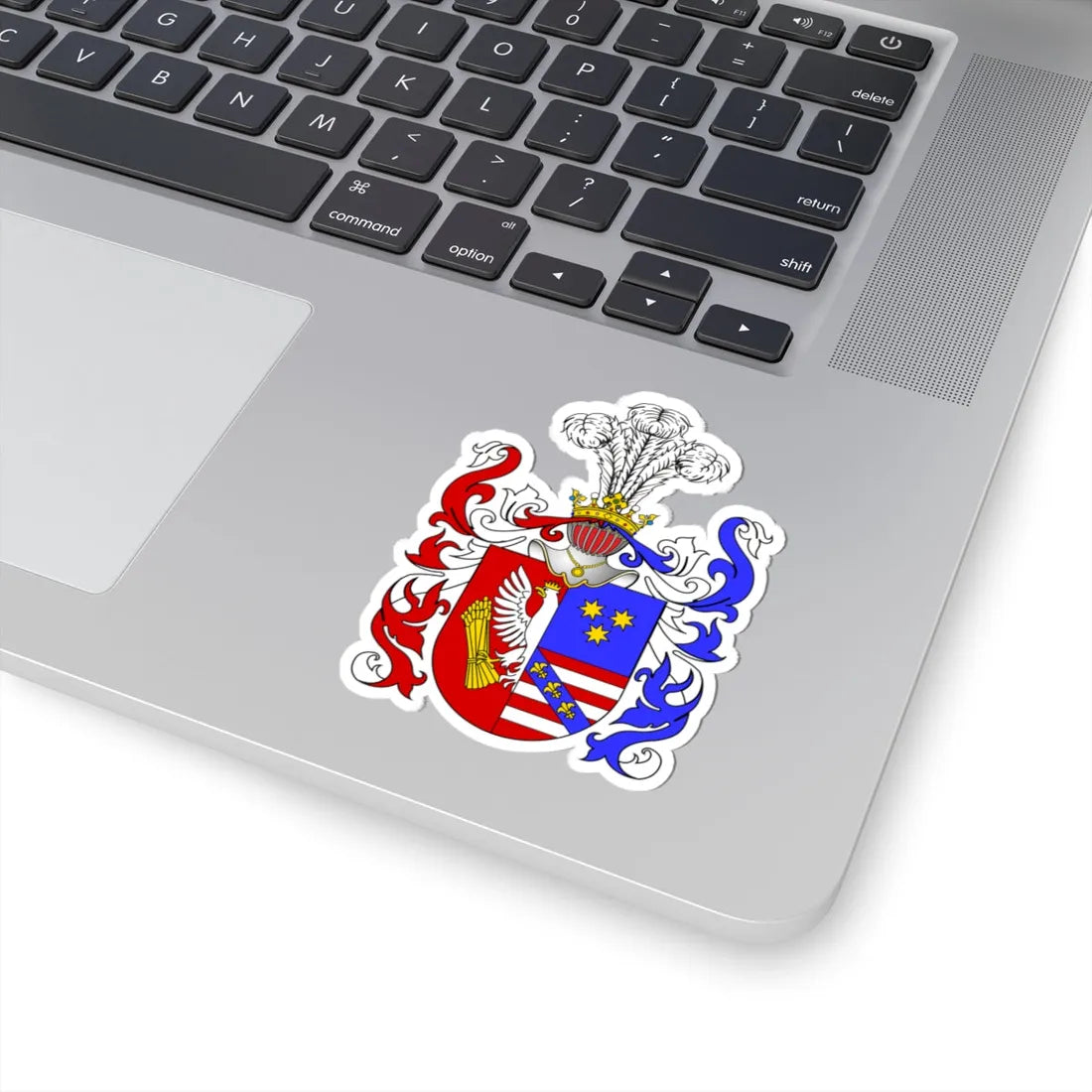 POL COA Arnault le Buy (Poland) (Coat of Arms) STICKER Vinyl Kiss-Cut Decal - The Sticker Space