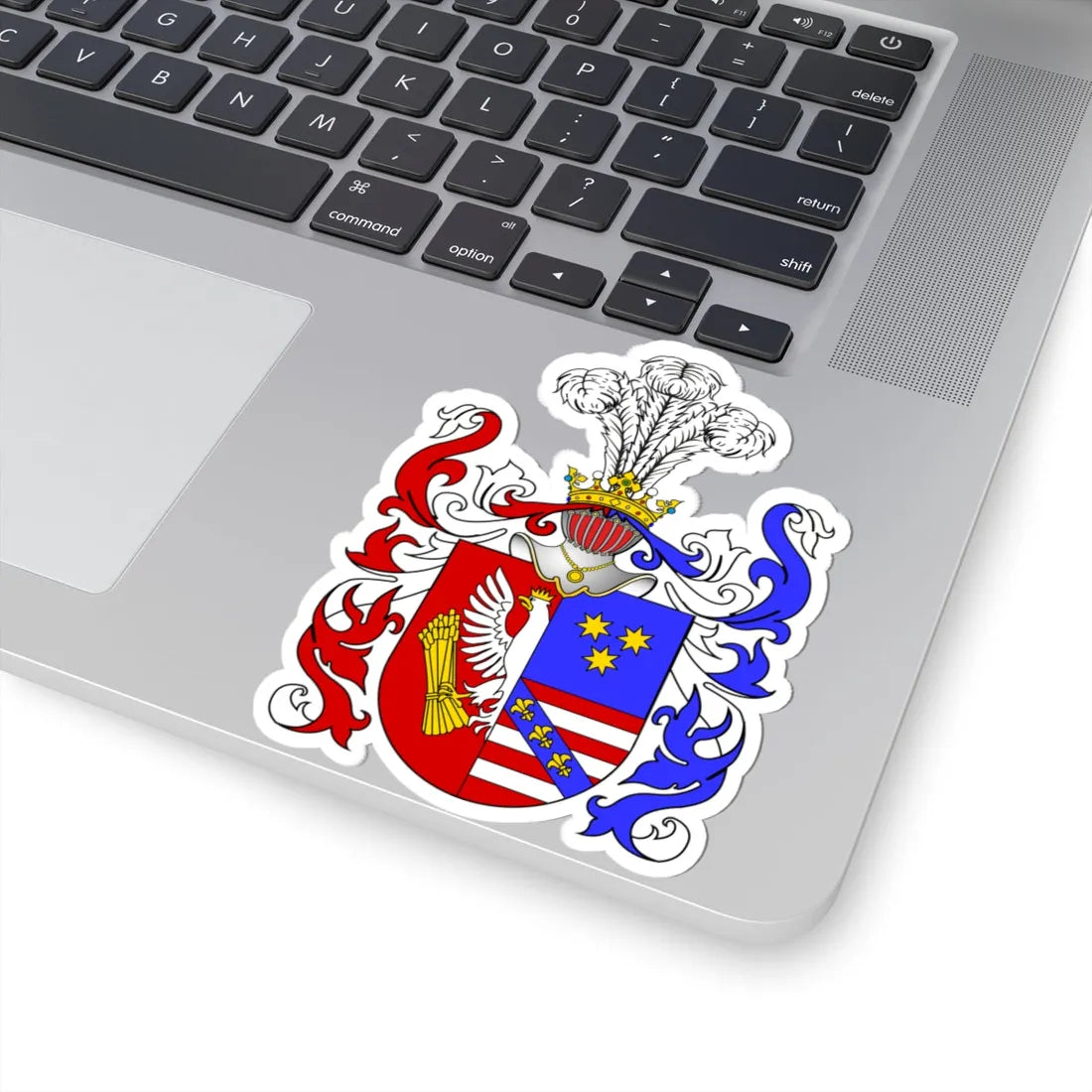 POL COA Arnault le Buy (Poland) (Coat of Arms) STICKER Vinyl Kiss-Cut Decal - The Sticker Space