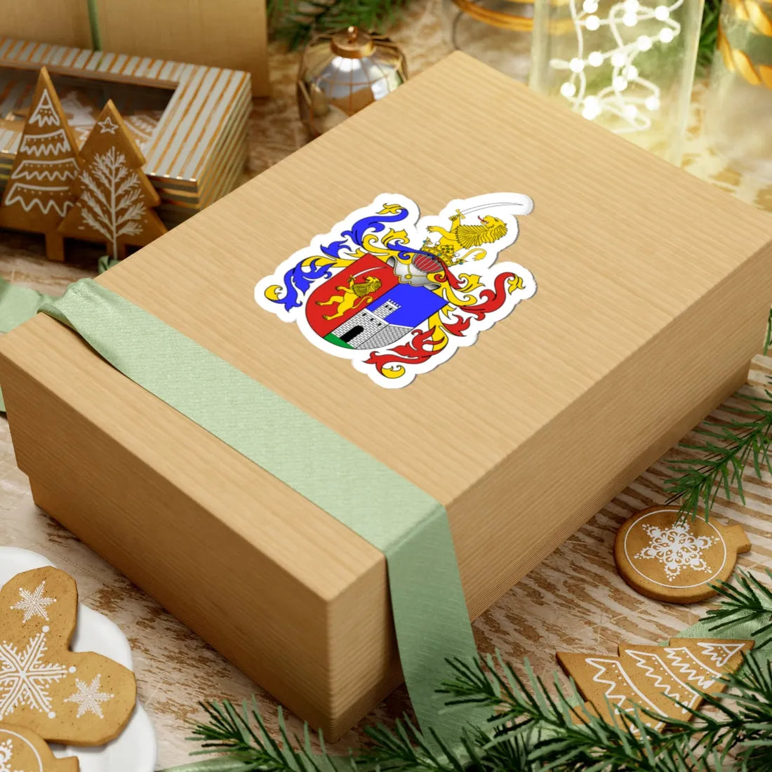 POL COA Arszeniewski (Russia) (Coat of Arms) STICKER Vinyl Kiss-Cut Decal - The Sticker Space