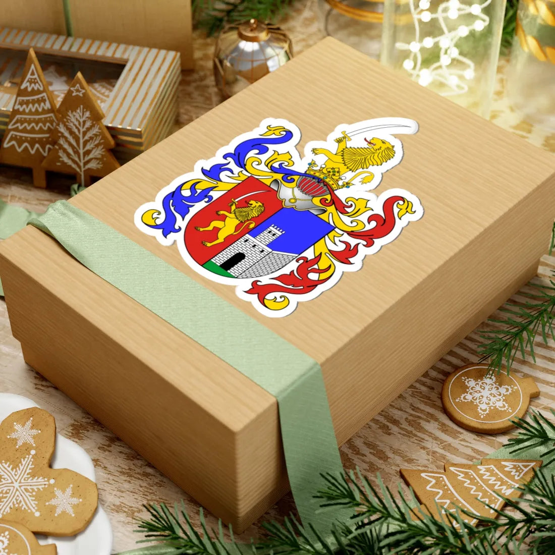 POL COA Arszeniewski (Russia) (Coat of Arms) STICKER Vinyl Kiss-Cut Decal - The Sticker Space