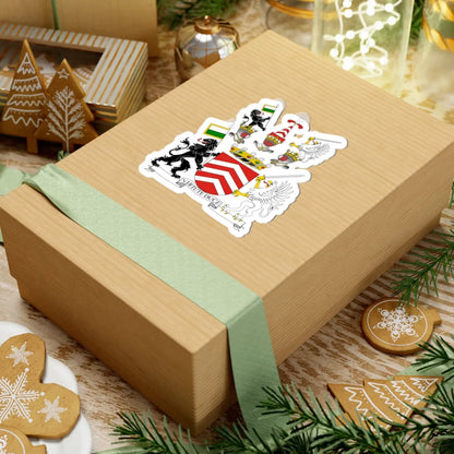 POL COA Asch (Russia) (Coat of Arms) STICKER Vinyl Kiss-Cut Decal - The Sticker Space