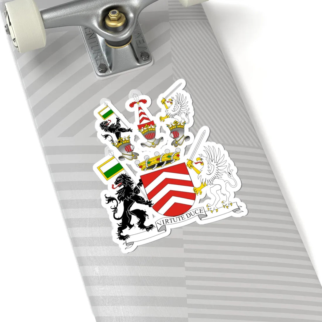 POL COA Asch (Russia) (Coat of Arms) STICKER Vinyl Kiss-Cut Decal - The Sticker Space