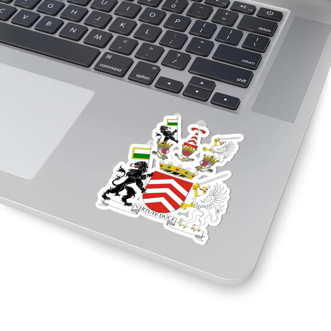 POL COA Asch (Russia) (Coat of Arms) STICKER Vinyl Kiss-Cut Decal - The Sticker Space