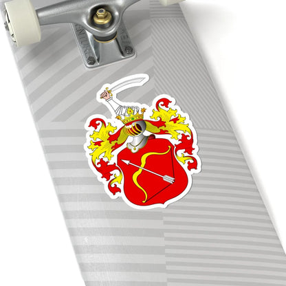 POL COA Assanowicz alt (Poland) (Coat of Arms) STICKER Vinyl Kiss-Cut Decal - The Sticker Space