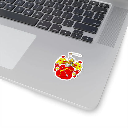 POL COA Assanowicz alt (Poland) (Coat of Arms) STICKER Vinyl Kiss-Cut Decal - The Sticker Space