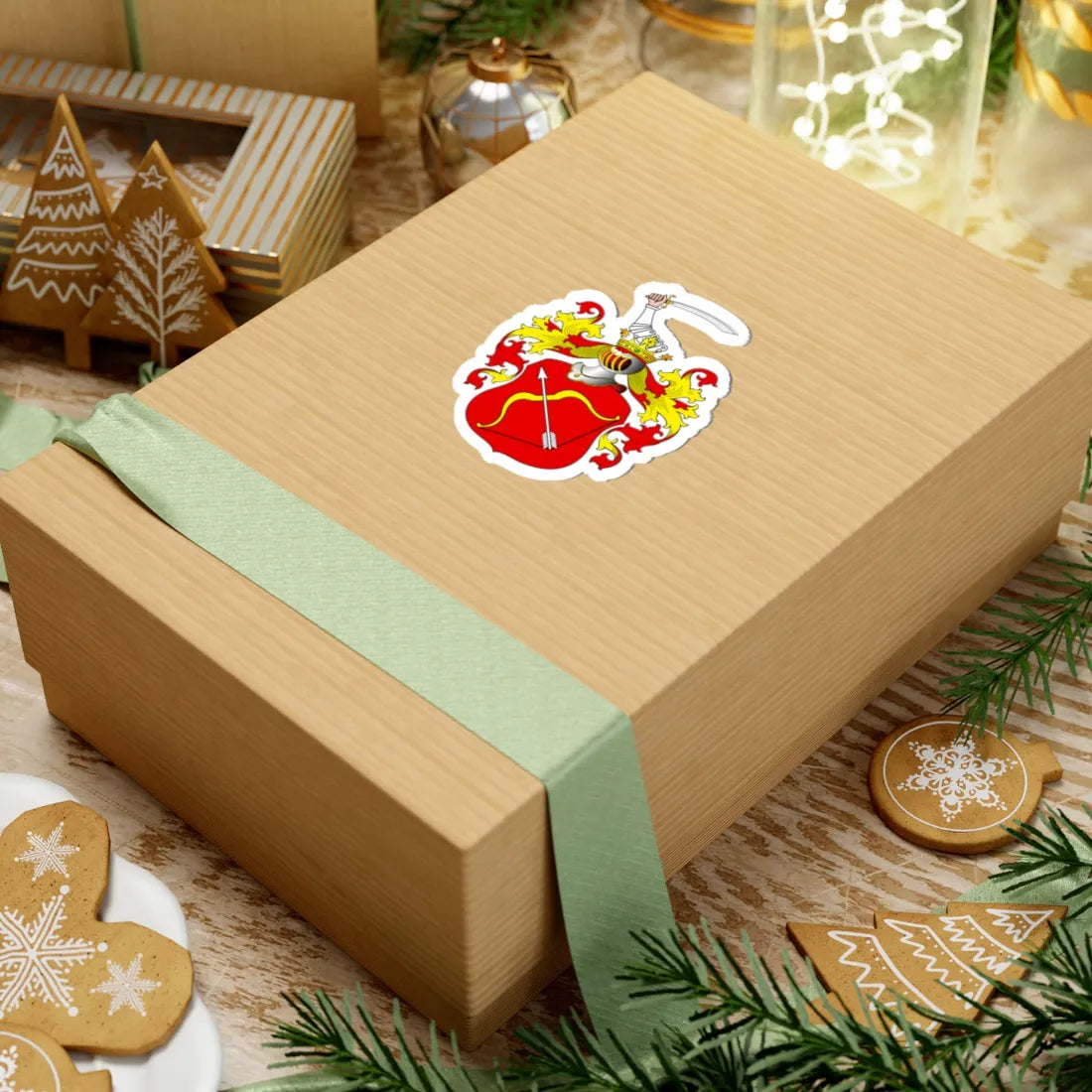 POL COA Assanowicz alt (Poland) (Coat of Arms) STICKER Vinyl Kiss-Cut Decal - The Sticker Space