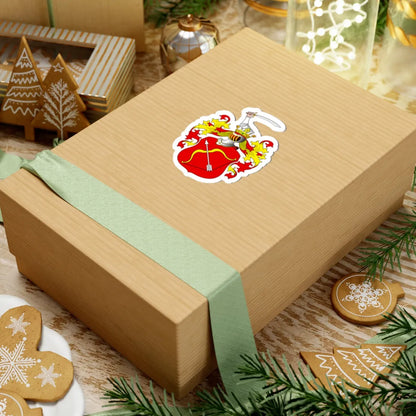 POL COA Assanowicz alt (Poland) (Coat of Arms) STICKER Vinyl Kiss-Cut Decal - The Sticker Space