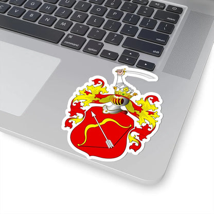 POL COA Assanowicz alt (Poland) (Coat of Arms) STICKER Vinyl Kiss-Cut Decal - The Sticker Space