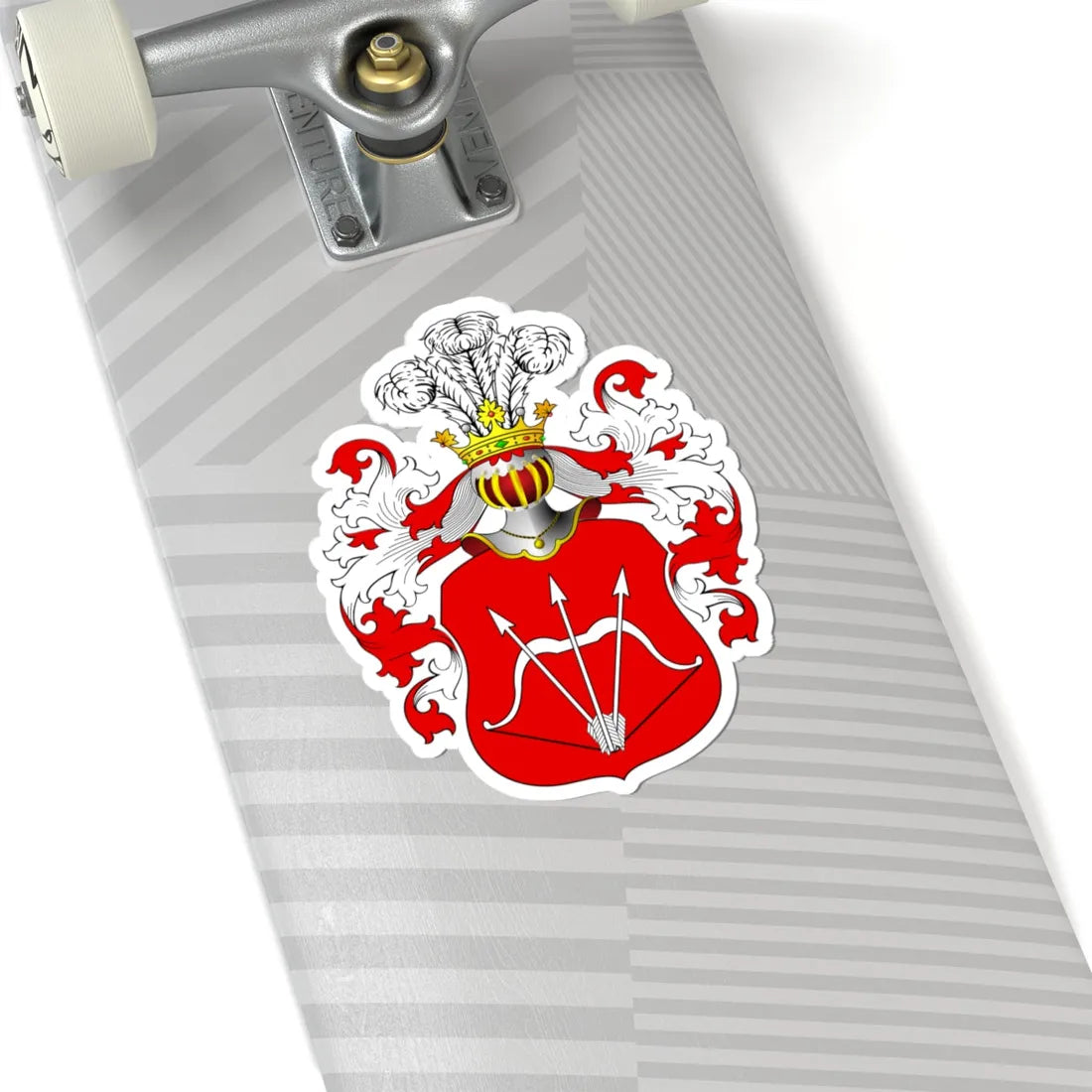 POL COA Assanowicz II (Poland) (Coat of Arms) STICKER Vinyl Kiss-Cut Decal - The Sticker Space