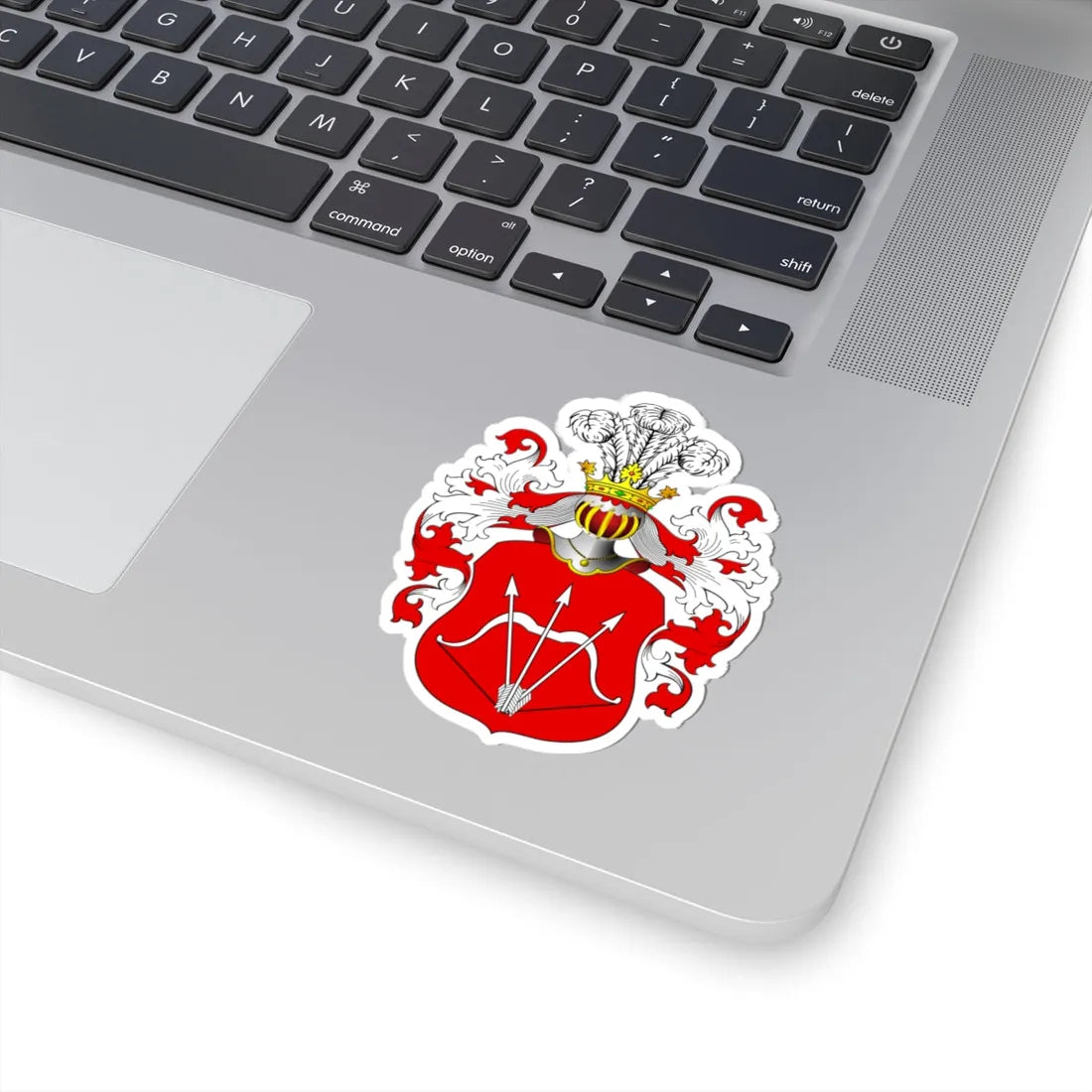 POL COA Assanowicz II (Poland) (Coat of Arms) STICKER Vinyl Kiss-Cut Decal - The Sticker Space