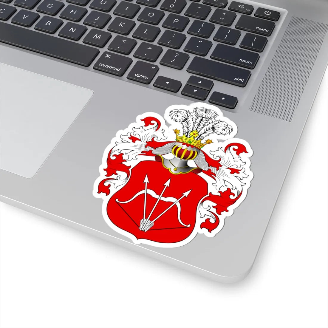 POL COA Assanowicz II (Poland) (Coat of Arms) STICKER Vinyl Kiss-Cut Decal - The Sticker Space