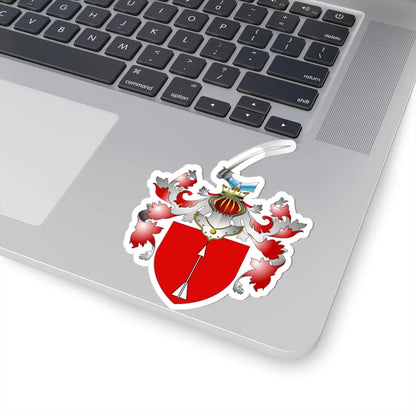 POL COA Azulewicz (Poland) (Coat of Arms) STICKER Vinyl Kiss-Cut Decal - The Sticker Space
