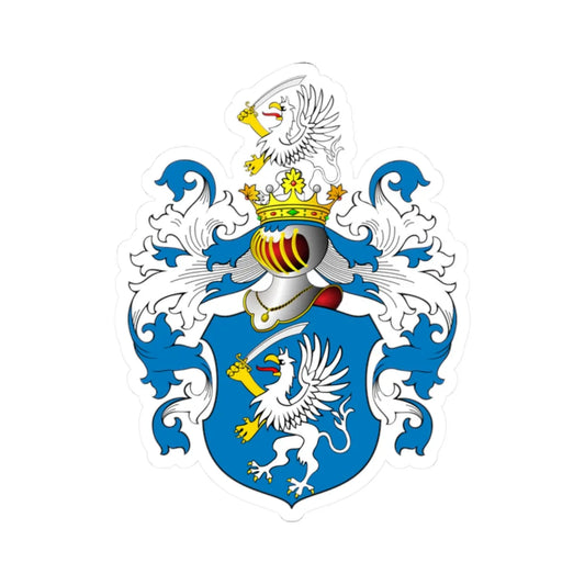 POL COA Bałła alt (Poland) (Coat of Arms) STICKER Vinyl Kiss-Cut Decal 2 Inch White - The Sticker Space