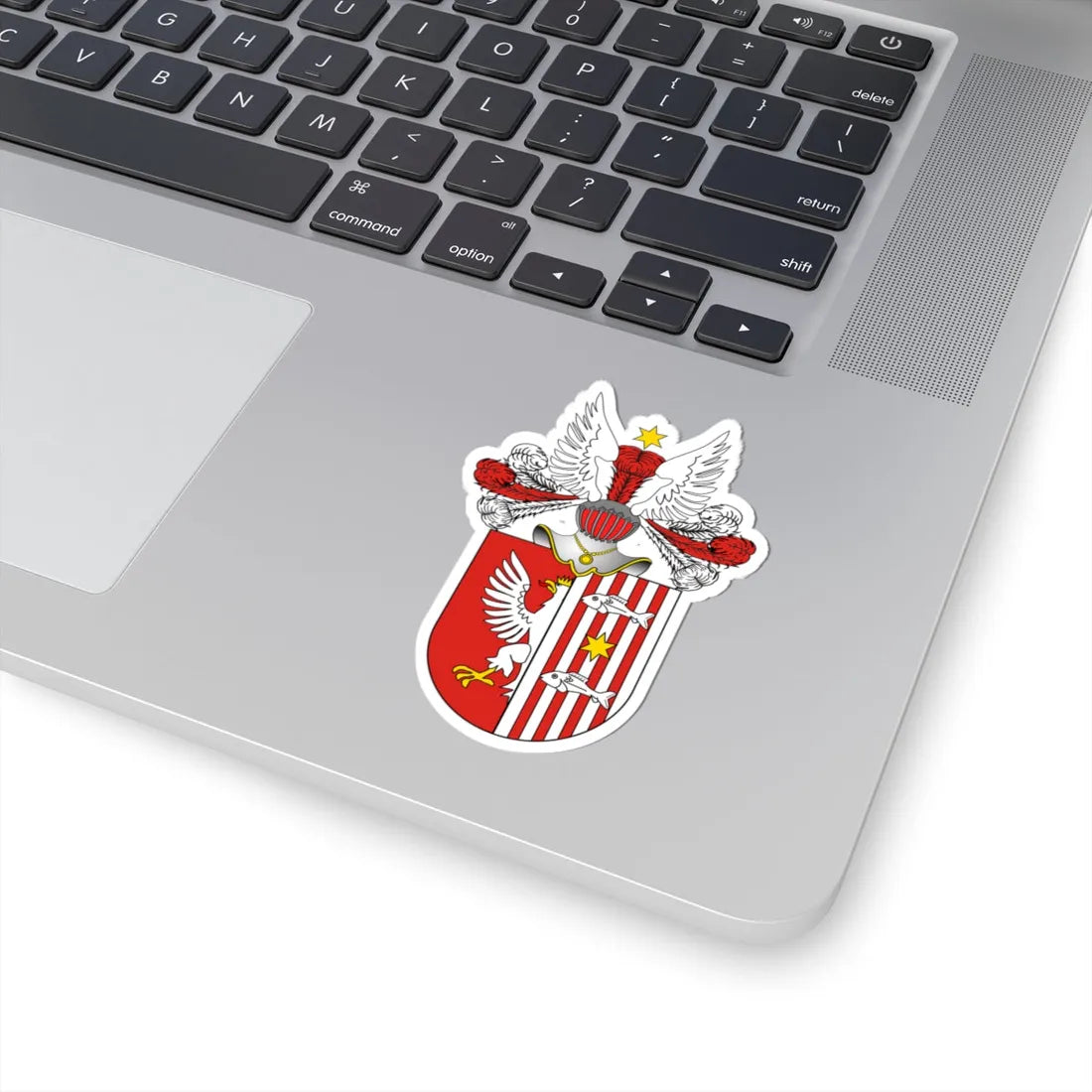POL COA Bacciarelli (Poland) (Coat of Arms) STICKER Vinyl Kiss-Cut Decal - The Sticker Space