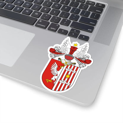 POL COA Bacciarelli (Poland) (Coat of Arms) STICKER Vinyl Kiss-Cut Decal - The Sticker Space