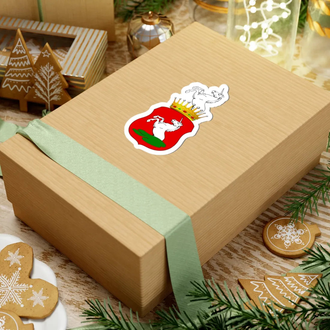 POL COA Badeni HKP (Poland) (Coat of Arms) STICKER Vinyl Kiss-Cut Decal - The Sticker Space