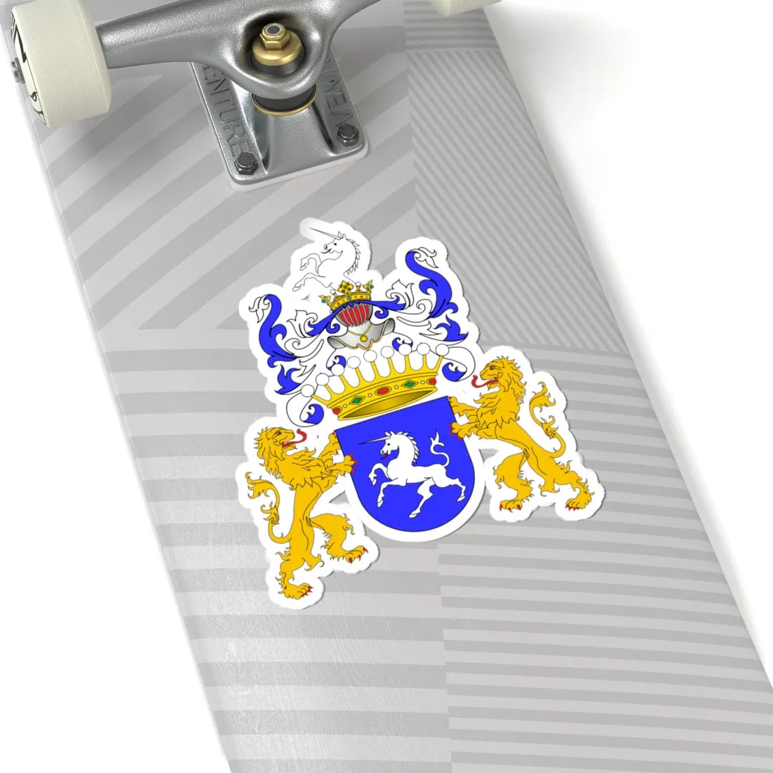 POL COA Badeni (Poland) (Coat of Arms) STICKER Vinyl Kiss-Cut Decal - The Sticker Space