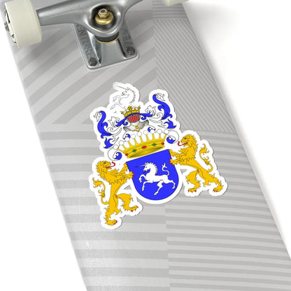 POL COA Badeni (Poland) (Coat of Arms) STICKER Vinyl Kiss-Cut Decal - The Sticker Space