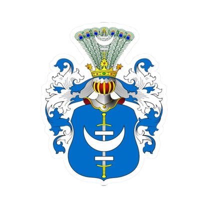POL COA Błażewski (Poland) (Coat of Arms) STICKER Vinyl Kiss-Cut Decal 2 Inch White - The Sticker Space