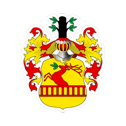 POL COA Bałga alt (Poland) (Coat of Arms) STICKER Vinyl Kiss-Cut Decal 3 Inch White - The Sticker Space