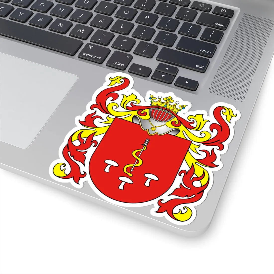 POL COA Bajbuza (Poland) (Coat of Arms) STICKER Vinyl Kiss-Cut Decal - The Sticker Space