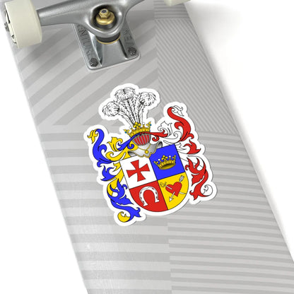 POL COA Bakuryński (Russia) (Coat of Arms) STICKER Vinyl Kiss-Cut Decal - The Sticker Space