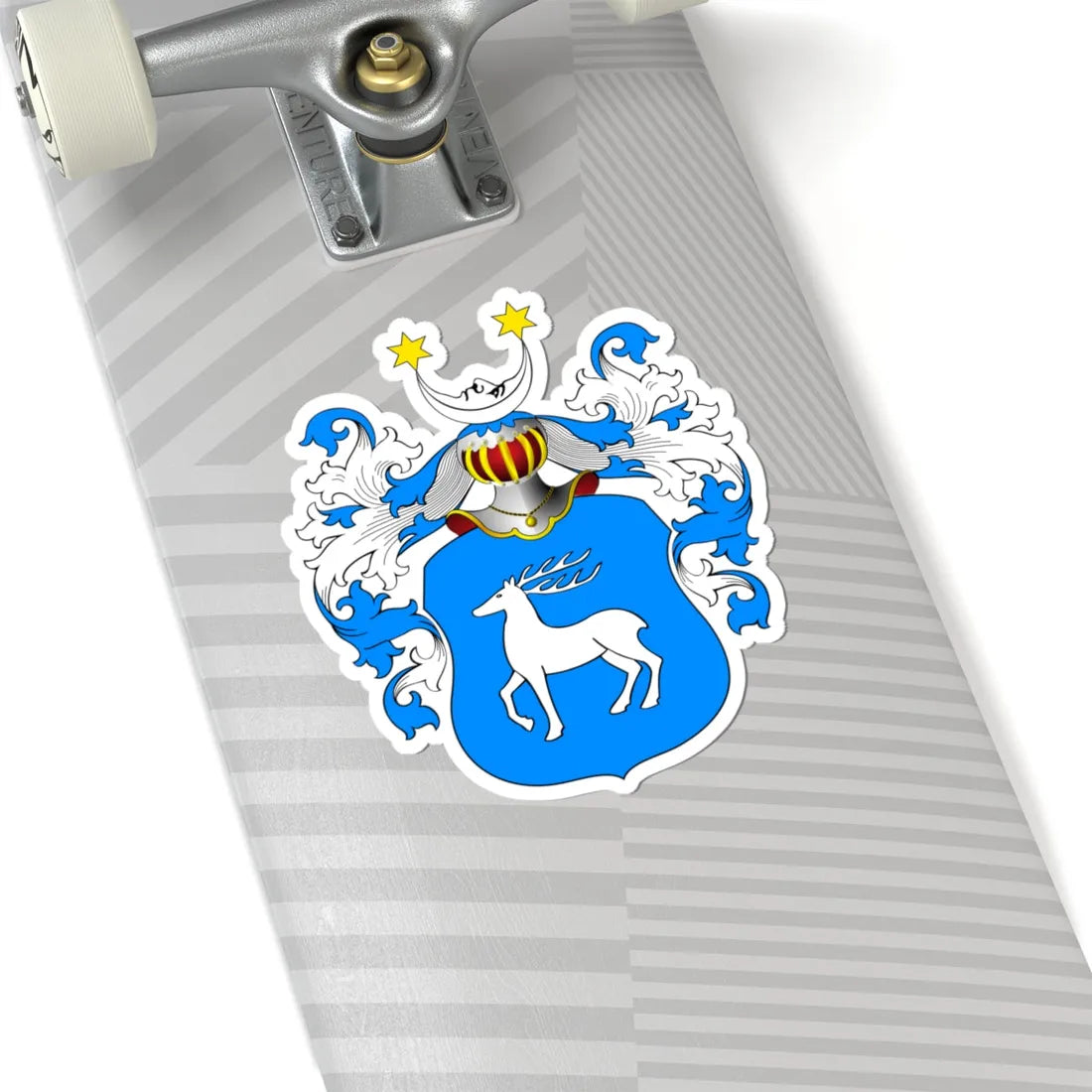 POL COA Barcz II (Poland) (Coat of Arms) STICKER Vinyl Kiss-Cut Decal - The Sticker Space