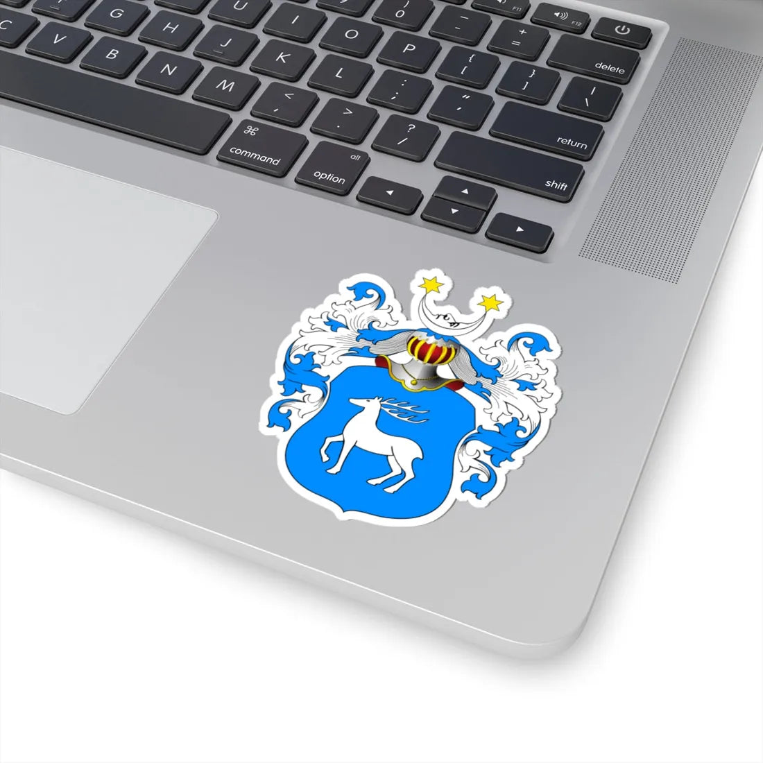 POL COA Barcz II (Poland) (Coat of Arms) STICKER Vinyl Kiss-Cut Decal - The Sticker Space