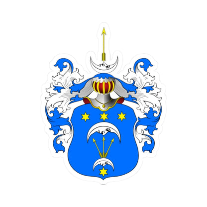 POL COA Barcz III a (Poland) (Coat of Arms) STICKER Vinyl Kiss-Cut Decal 2 Inch White - The Sticker Space