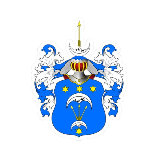 POL COA Barcz III a (Poland) (Coat of Arms) STICKER Vinyl Kiss-Cut Decal 2 Inch White - The Sticker Space