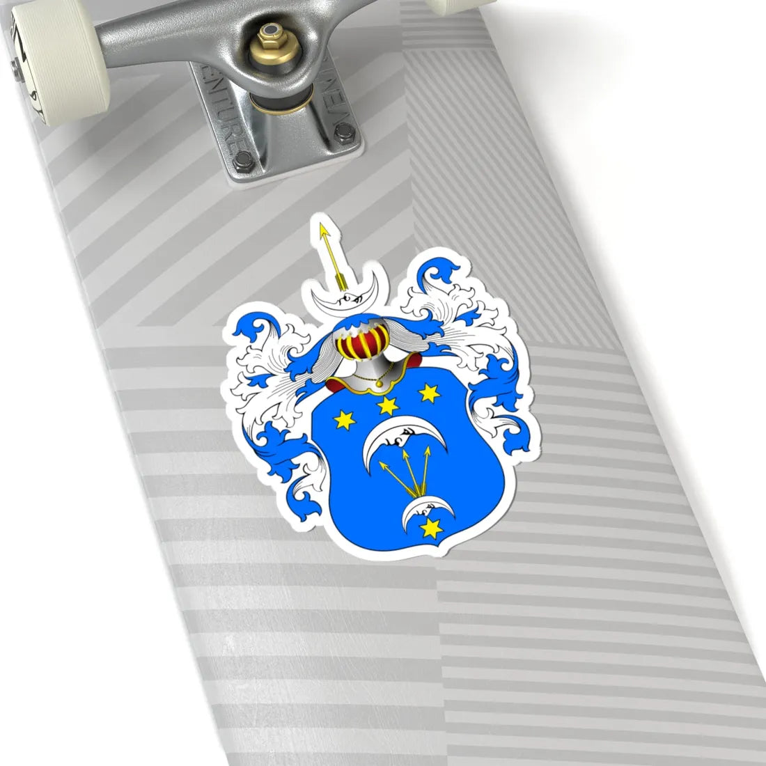 POL COA Barcz III a (Poland) (Coat of Arms) STICKER Vinyl Kiss-Cut Decal - The Sticker Space