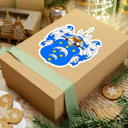 POL COA Barcz III b (Poland) (Coat of Arms) STICKER Vinyl Kiss-Cut Decal - The Sticker Space