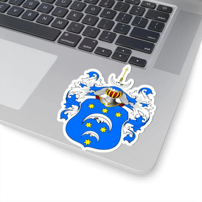 POL COA Barcz III b (Poland) (Coat of Arms) STICKER Vinyl Kiss-Cut Decal - The Sticker Space