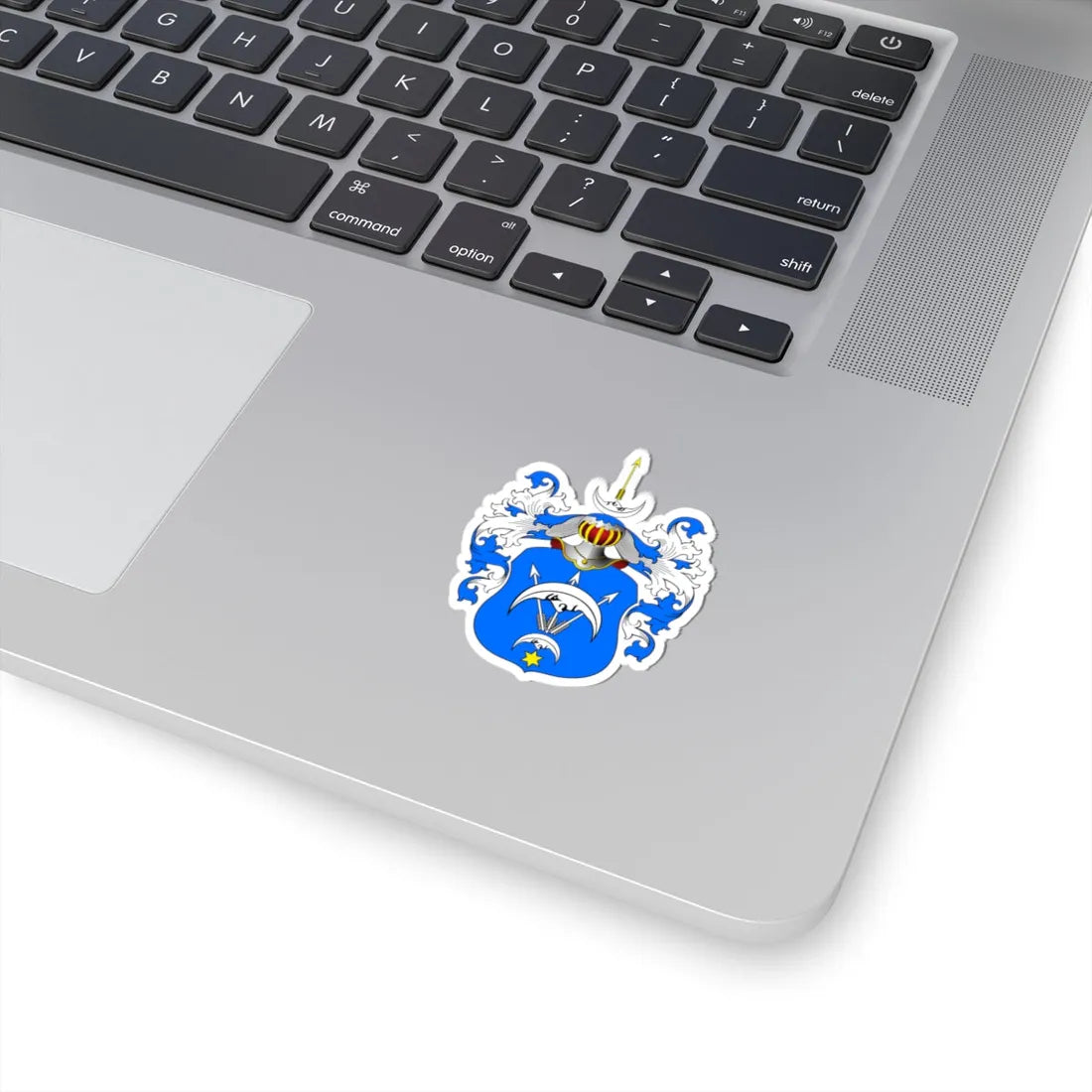 POL COA Barcz III c (Poland) (Coat of Arms) STICKER Vinyl Kiss-Cut Decal - The Sticker Space