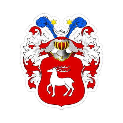 POL COA Bartsch II a (Poland) (Coat of Arms) STICKER Vinyl Kiss-Cut Decal 6 Inch White - The Sticker Space