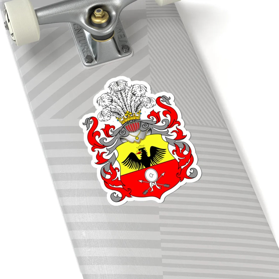 POL COA Bastian (Poland) (Coat of Arms) STICKER Vinyl Kiss-Cut Decal - The Sticker Space
