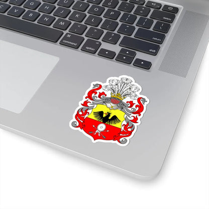 POL COA Bastian (Poland) (Coat of Arms) STICKER Vinyl Kiss-Cut Decal - The Sticker Space