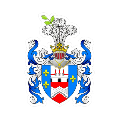 POL CoA Bastion (Poland) (Coat of Arms) STICKER Vinyl Kiss-Cut Decal 2 Inch White - The Sticker Space