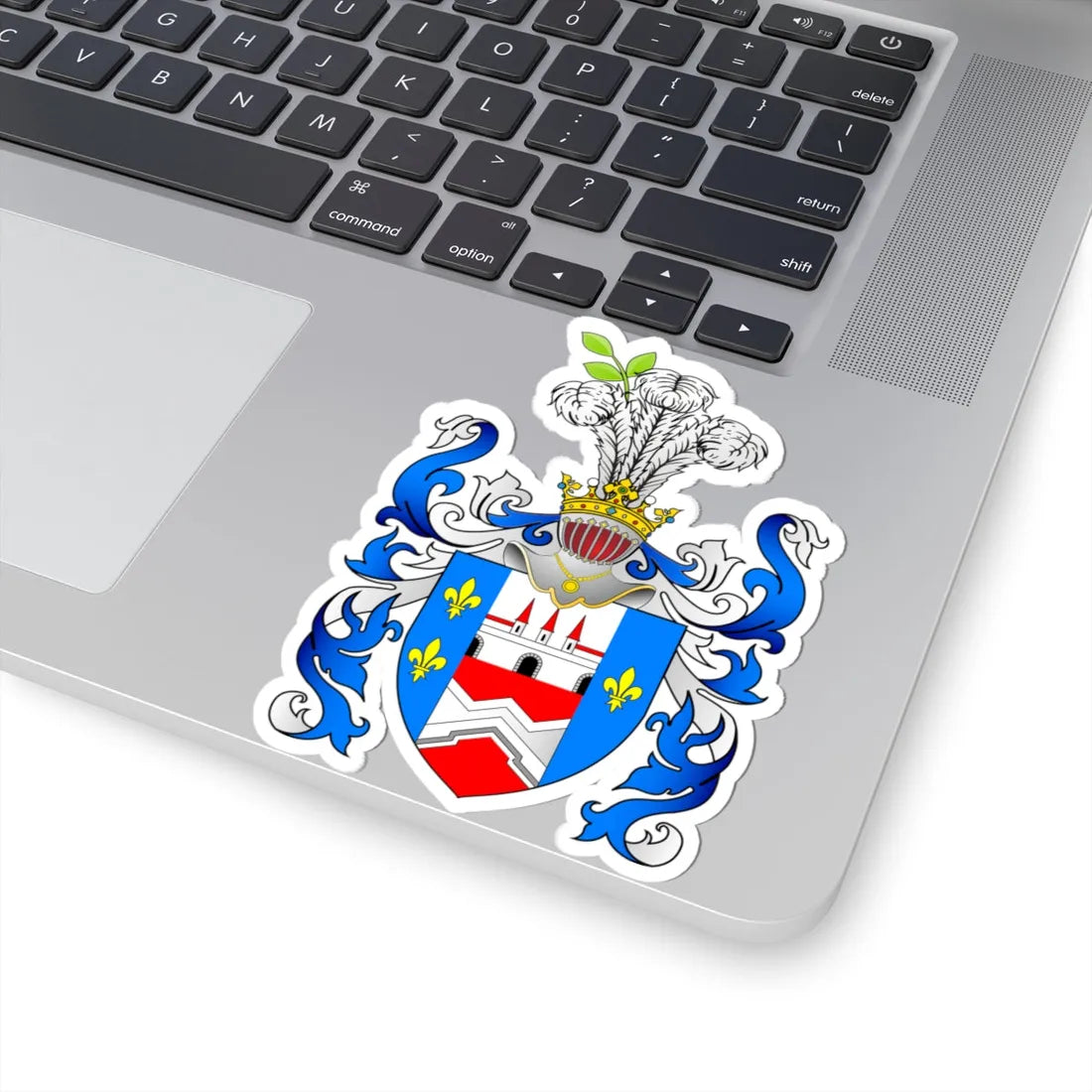 POL CoA Bastion (Poland) (Coat of Arms) STICKER Vinyl Kiss-Cut Decal - The Sticker Space