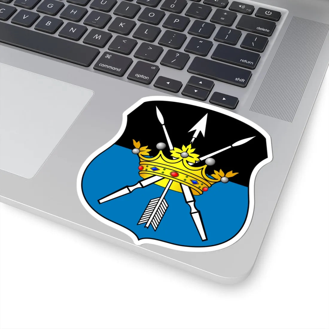 POL COA Baumgarten (Poland) (Coat of Arms) STICKER Vinyl Kiss-Cut Decal - The Sticker Space