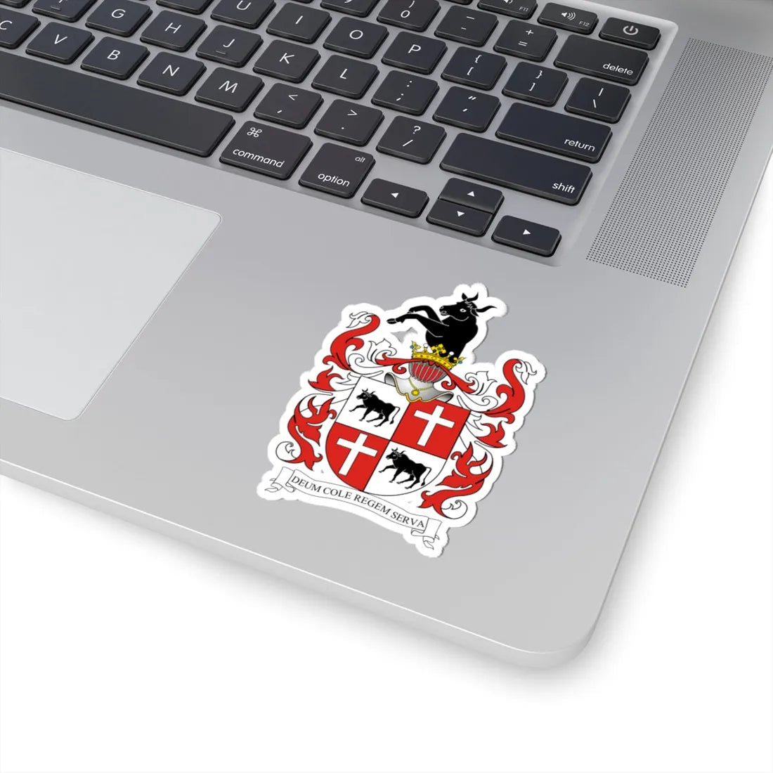 POL COA Bawół II (Poland) (Coat of Arms) STICKER Vinyl Kiss-Cut Decal - The Sticker Space