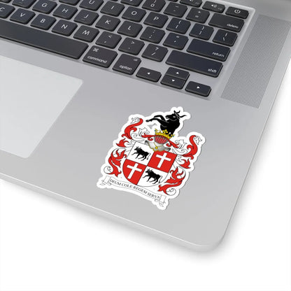 POL COA Bawół II (Poland) (Coat of Arms) STICKER Vinyl Kiss-Cut Decal - The Sticker Space