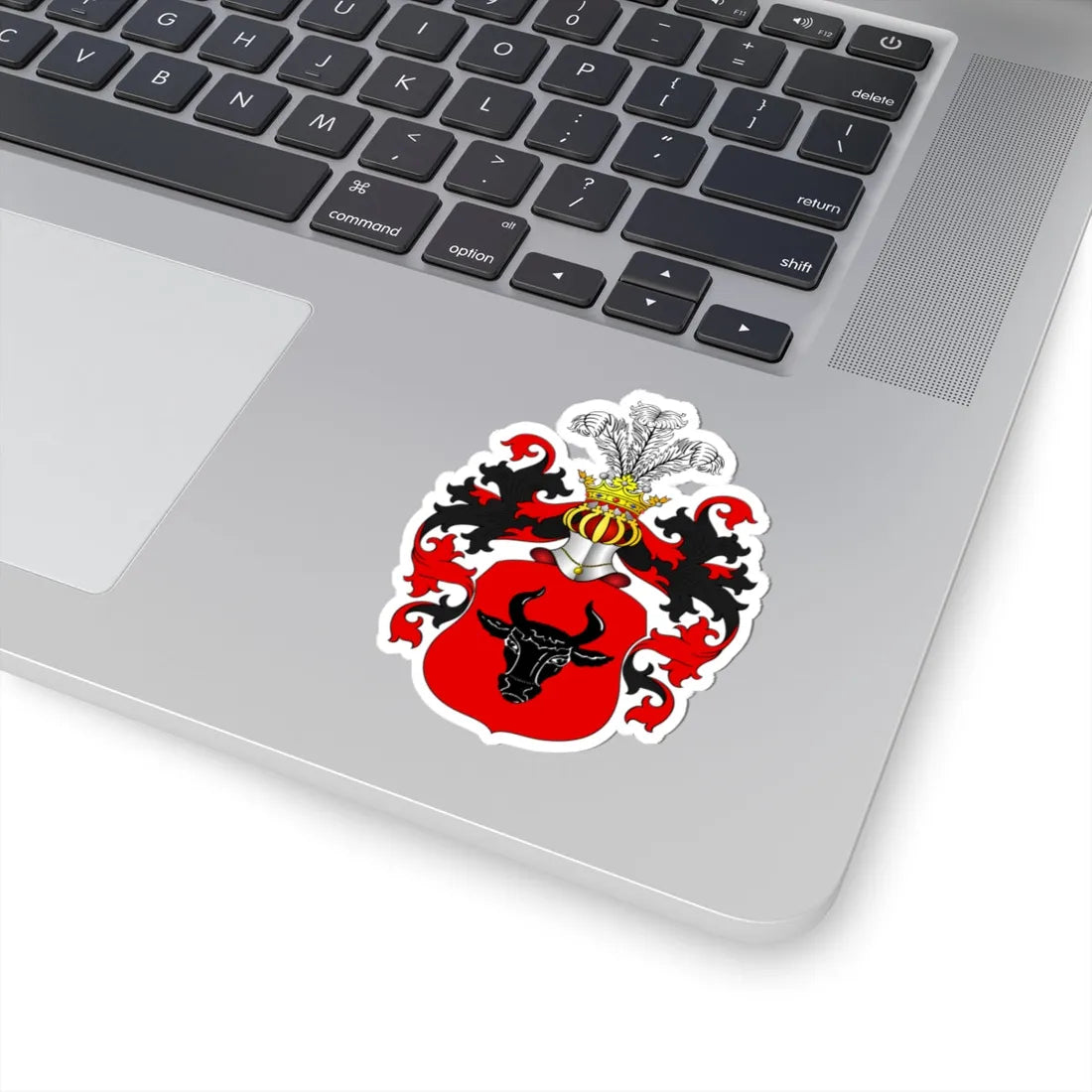 POL COA Bawola Głowa (Poland) (Coat of Arms) STICKER Vinyl Kiss-Cut Decal - The Sticker Space