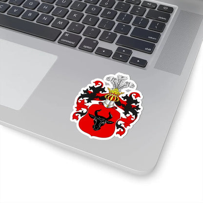 POL COA Bawola Głowa (Poland) (Coat of Arms) STICKER Vinyl Kiss-Cut Decal - The Sticker Space
