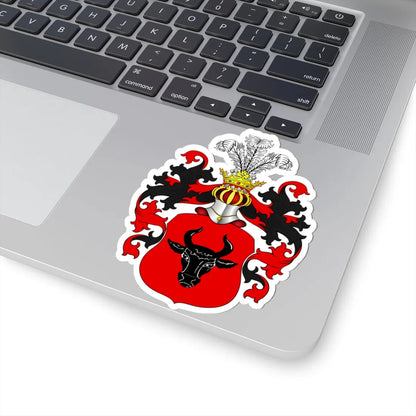 POL COA Bawola Głowa (Poland) (Coat of Arms) STICKER Vinyl Kiss-Cut Decal - The Sticker Space