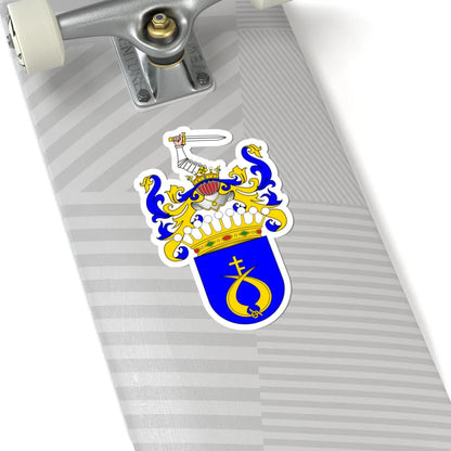 POL COA Baworowski hrabia alt (Poland) (Coat of Arms) STICKER Vinyl Kiss-Cut Decal - The Sticker Space