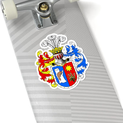 POL COA Bóbr alt (Poland) (Coat of Arms) STICKER Vinyl Kiss-Cut Decal - The Sticker Space