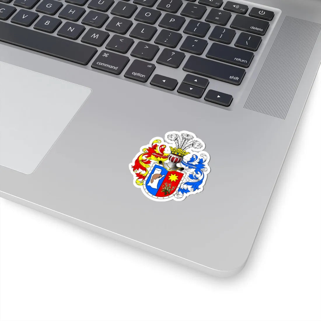 POL COA Bóbr alt (Poland) (Coat of Arms) STICKER Vinyl Kiss-Cut Decal - The Sticker Space